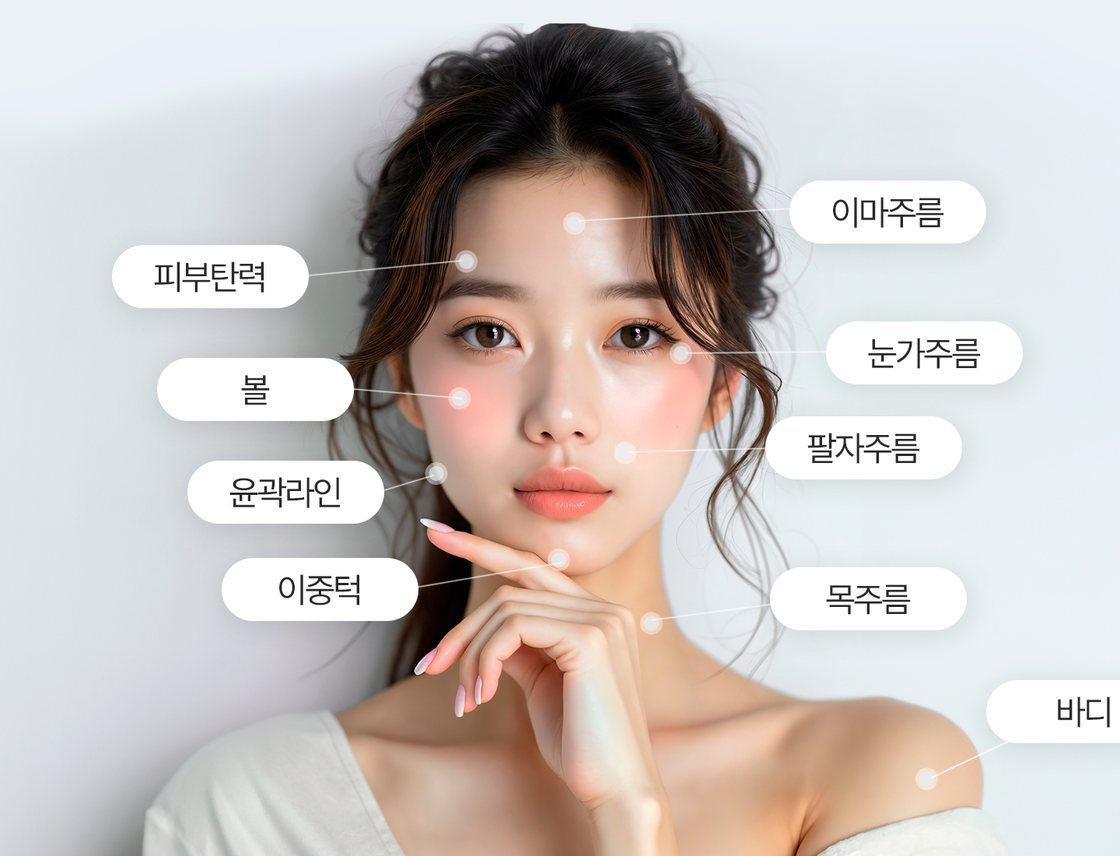 쿨페이즈 시술 부위